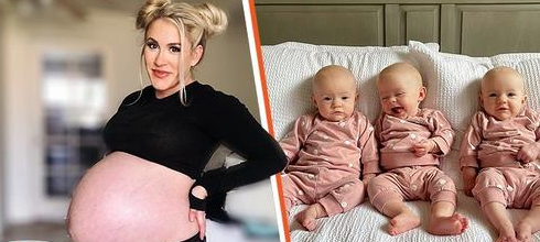 Mutter, die Zwillinge erwartete, entdeckt, dass sie mit einem weiteren Baby schwanger ist, das 10 Tage später empfangen wurde